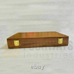 Masonic wooden working tools set with beautiful wooden box made in rose wood