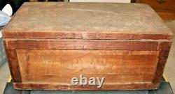 Massive Vintage Antique Erector Set In Wooden Box 100+ Pieces Lot 4 Levels
