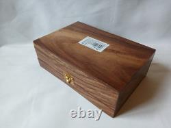 Max Robertson Mah Jong Set Wooden Box 148 Bamboo Back Tile Mahjong Jongg Vintage