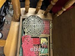 Meccano Set 6a In Original Wooden Box