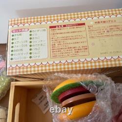 Mother Garden Wooden Toy Play House Lunch Box Set Pucnic New from Japan