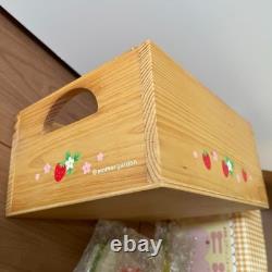 Mother Garden Wooden Toy Play House Lunch Box Set Pucnic New from Japan