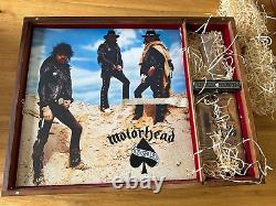 Motörhead Ace of Spades 40th Anniversary Vinyl Record Wooden Box Set Ltd Edition