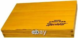 NEW Cray Pas 88pk Specialist Oil Square Pastels Wooden Box Set Full Stick Sakura