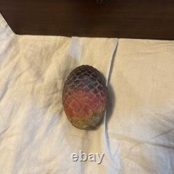 NEW HBO Game of Thrones Authentic Prop Dragon Egg Collector Wooden Box Set