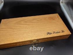 NOS Senoir Tobacco Pipe Service Set In Original Wooden Box