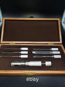 NOS Senoir Tobacco Pipe Service Set In Original Wooden Box