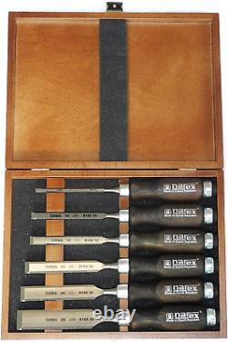 Narex Bevel Edge Chisel Set in Wooden Box, of 6 pcs