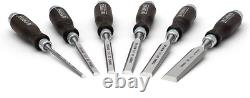 Narex Bevel Edge Chisel Set in Wooden Box, of 6 pcs