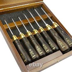 Narex Screwdriver Set in Wooden Box, Set of 7 pcs Slotted / Phillips /