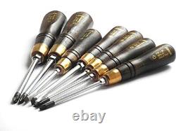 Narex Screwdriver Set in Wooden Box, Set of 7 pcs Slotted / Phillips /