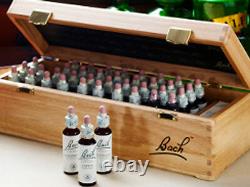Nelsons, Genuine, BachTFlower Remedies Full Wooden Box set. Slightly Imperfect