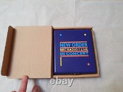 New Order Cd wooden boxset BBC Radio 1 live concert Factory 1987 limited