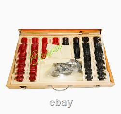 New Trial Lens Set 225 Pieces in Wooden Box With Accessories Free shipping