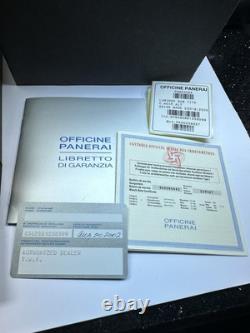 OEM Panerai Wooden Box Case Set With Booklets For Submersible Tools & Strap Etc