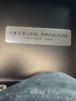 OEM Panerai Wooden Box Case Set With Booklets For Submersible Tools & Strap Etc