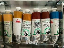 OLD HOLLAND CLASSIC OIL PAINT 40ML WOODEN BOX SET OF 34 Hardly used