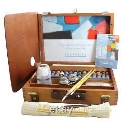 Oil painting oil paint set wooden box set gift tubes sennelier artist quality