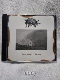 Old Funeral Grim Reaping Norway CD Wooden Box Set Ltd to 50 copies VERY RARE