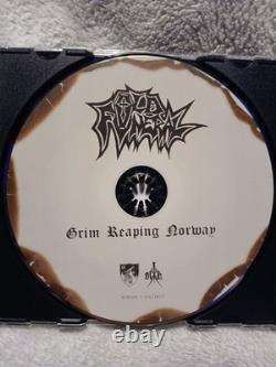 Old Funeral Grim Reaping Norway CD Wooden Box Set Ltd to 50 copies VERY RARE