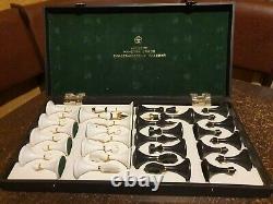 Olympic Soviet Chess set Russian Vintage USSR wooden plastic antique 1977! Box