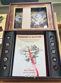 Original Dungeons and Dragons set 2013 WotC Wood Box Set Booklets Sealed