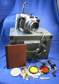 PA-39 RA-39 Rare Russian Aero Air Camera lens Uran 27 2.5/100 +Set Wooden Box