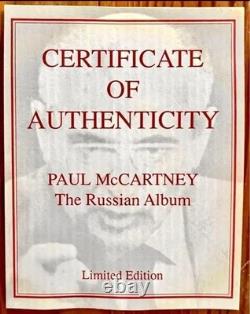 Paul Mccartney Choba B Cccp Wooden Box Set Rare Limited Edition Music