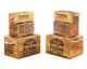 Peroni Rustic Retro Wood Style Storage Box Chest Trunk 3 Sizes