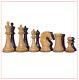Piatigorsky Cup 1862-1865 Reproduction 4.5 Chess Set Box Wood Mahogany Colored