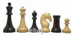 Piatigorsky Cup 1862-1865 Reproduction 4.5 Chess Set Box wood Mahogany Colored