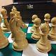 Plastic Chess Set 4.25 King- Extra Heavy Weighted With Wooden Box