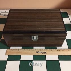 Plastic Chess Set 4.25 King- Extra Heavy Weighted with Wooden Box