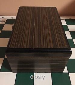 Plastic Chess Set 4.25 King- Extra Heavy Weighted with Wooden Box