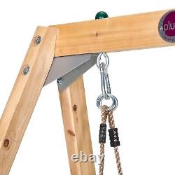 Plum 2 In 1 Wooden Growing Swing Set New & Boxed