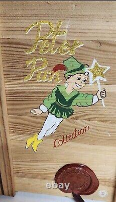 Polonaise Kurt Adler Peter Pan Collection (4) Piece Ornament Wooden Box Set