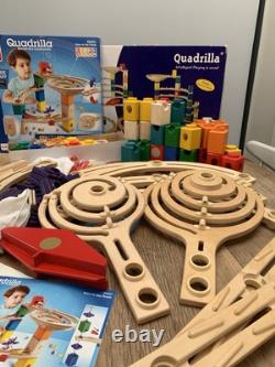 Quadrilla Sets by Hape, Wooden Marble Run Boxed Sets STEM SCHOOL EDUCATIONAL