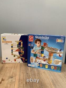 Quadrilla Sets by Hape, Wooden Marble Run Boxed Sets STEM SCHOOL EDUCATIONAL