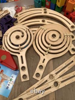 Quadrilla Sets by Hape, Wooden Marble Run Boxed Sets STEM SCHOOL EDUCATIONAL