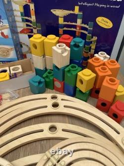 Quadrilla Sets by Hape, Wooden Marble Run Boxed Sets STEM SCHOOL EDUCATIONAL