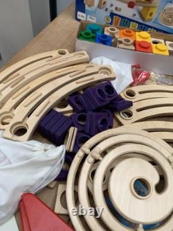 Quadrilla Sets by Hape, Wooden Marble Run Boxed Sets STEM SCHOOL EDUCATIONAL