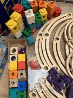Quadrilla Sets by Hape, Wooden Marble Run Boxed Sets STEM SCHOOL EDUCATIONAL
