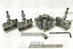 Quick Change Toolpost Set 5 Pieces Set T37 For ML7 Wooden Box