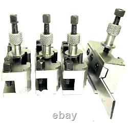 Quick Change Toolpost Set 9 Pieces set T37 MIford ML7 Wooden Box for lathe UK