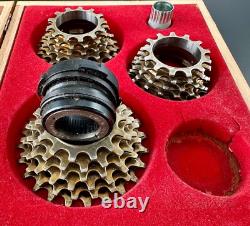 RARE Complete NOS Regina Extra 6 Sp Freewheel Set in Original Wooden Box