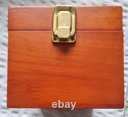 RARE Showtime Dexter Blood Splatter Slide Glass Coaster Set of 6 in Wooden Box
