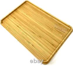 RAW SPIRIT BOX Wooden Rolling Tray Box with Cones, Papers and Tips Set