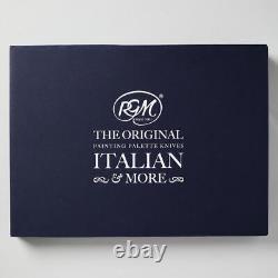 RGM WOODEN Palette Knife Presentation Box Set of 12