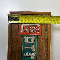 Rare Antique Lotto Sliding Wooden Box Set Loads of Cards/Boards & Markers