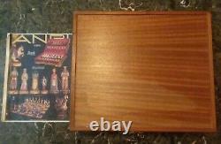 Rare Vintage Anri Far West Chess Set #71806 In Anri Wood Box Missing 7 Pieces